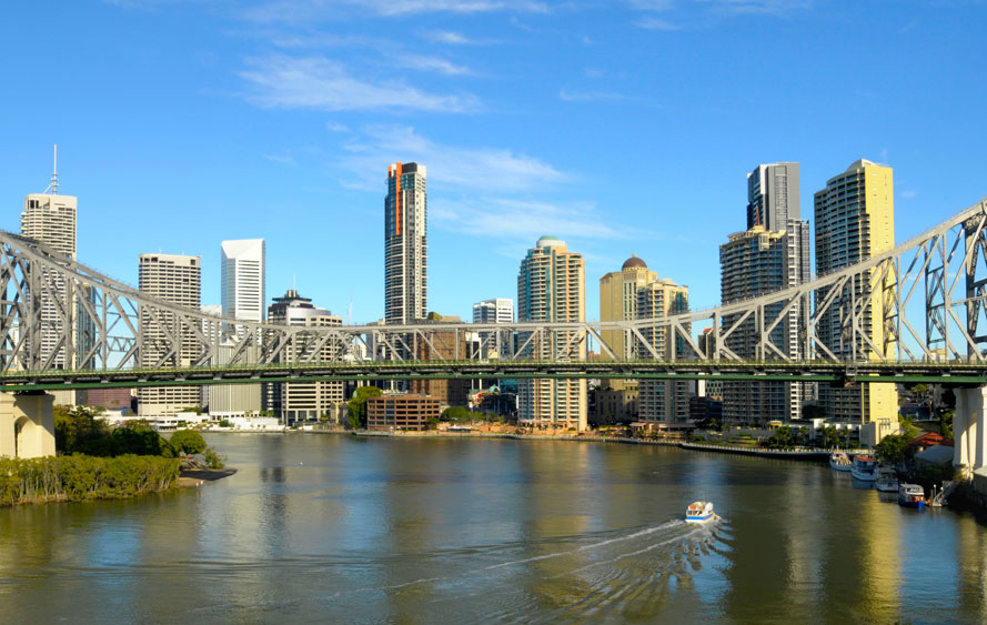 The Storey Bridge in Brisbane